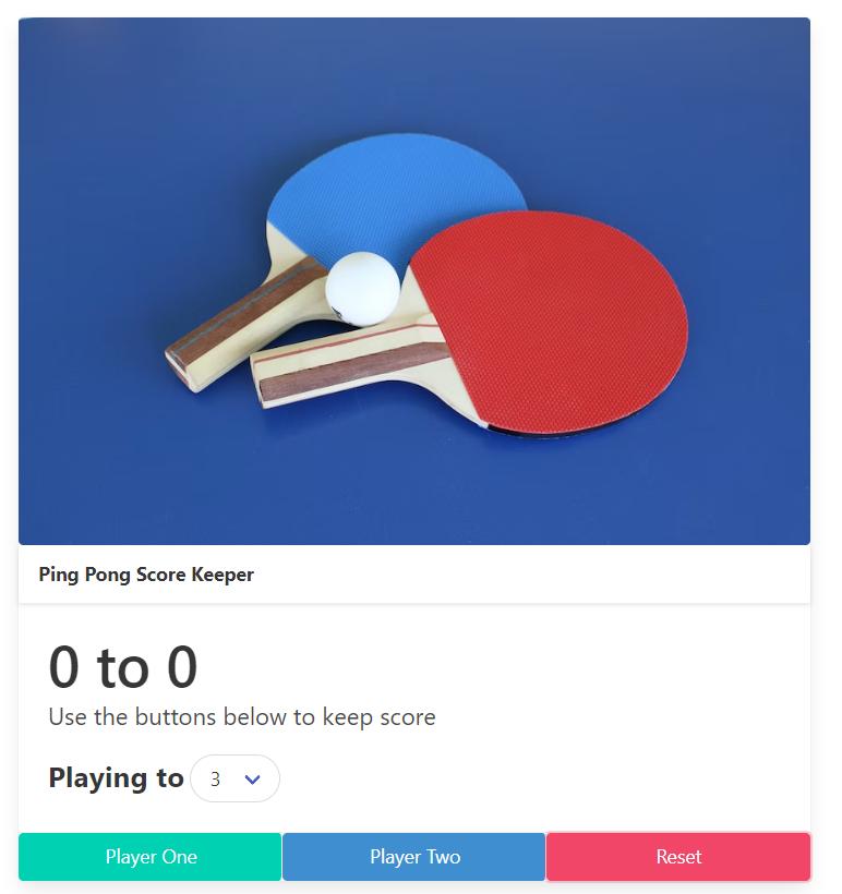 Table tennis image