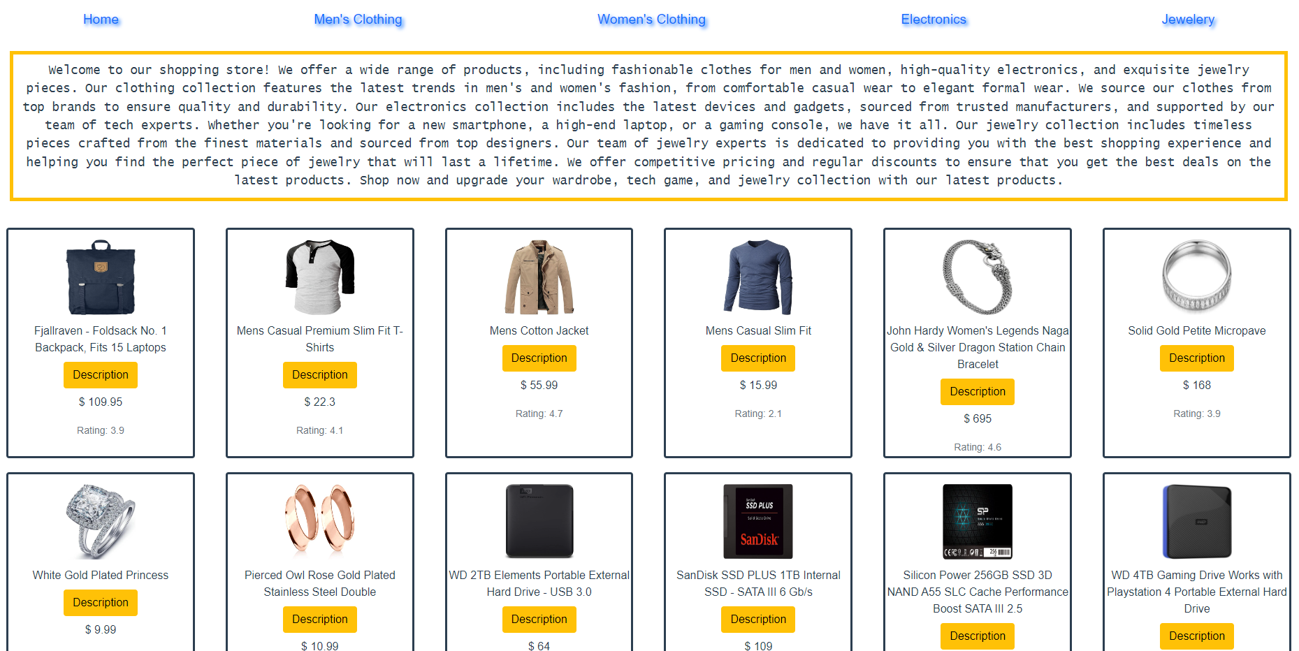 Store app image